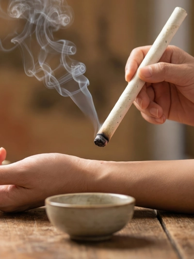 CHALEUR DE LA MOXIBUSTION